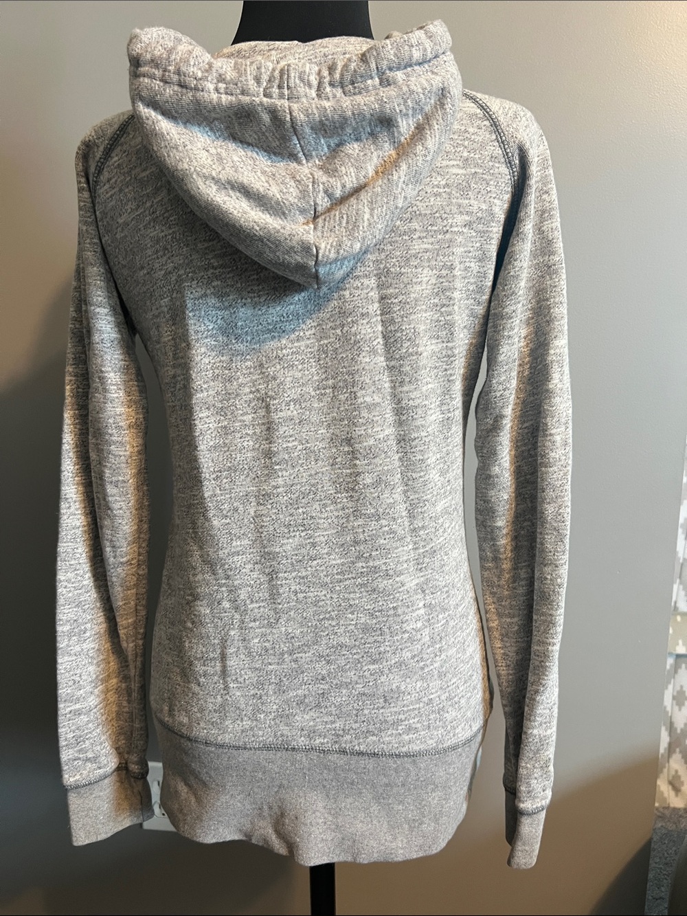 Branded Gray Zip Hoodie - HAIRSTYLIST Comfortable Women's Layer - Picture 2 of 2